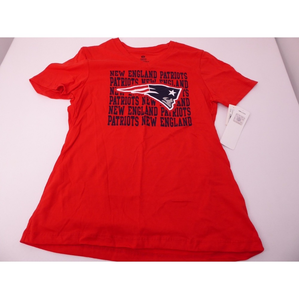 NWT NFL Team Apparel New England Patriots Girl's T Shirt XL